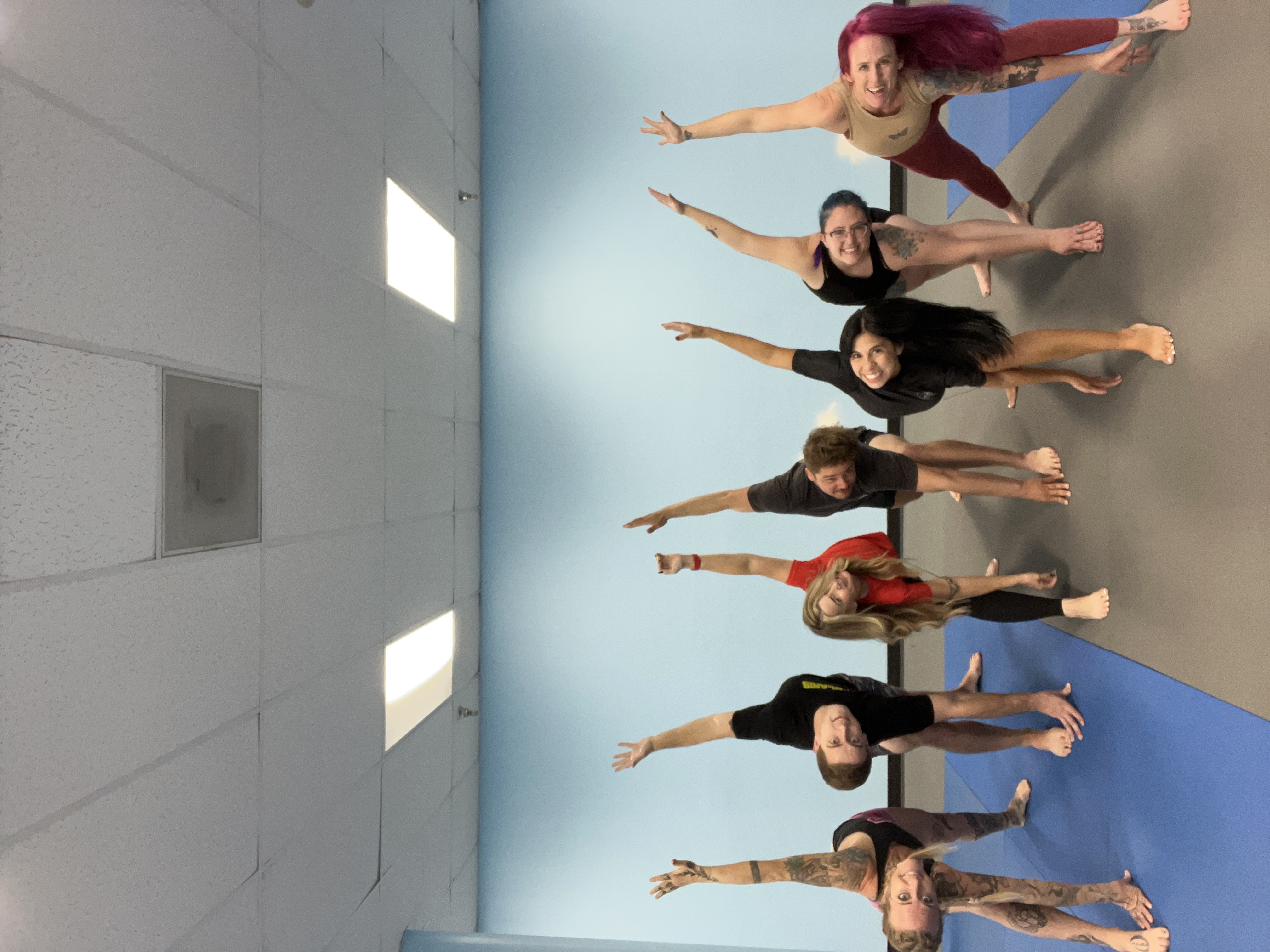 Yoga class for grapplers at Ares Arizona BJJ in Mesa, AZ